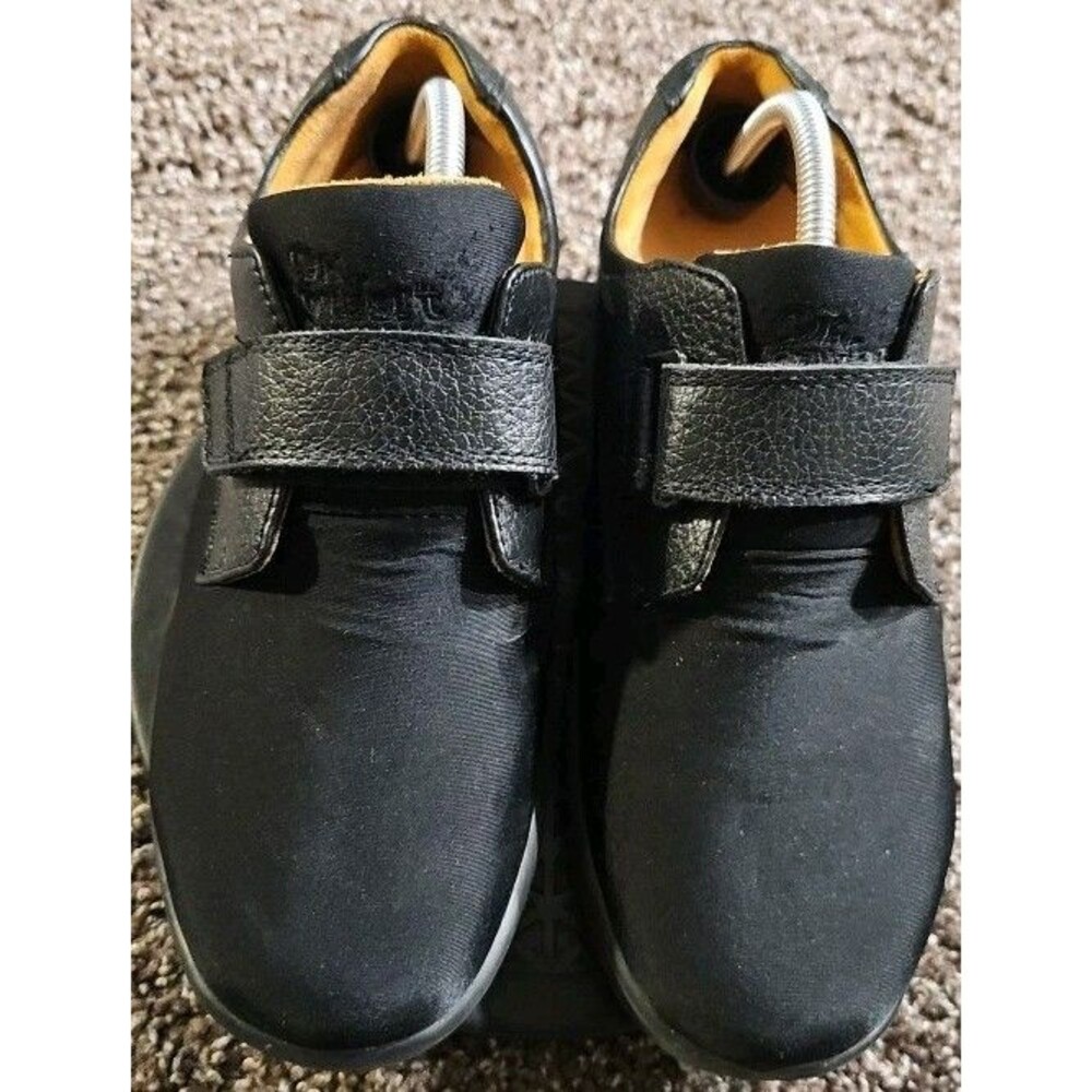 Dr. Comfort Annie Women’s Diabetic Shoes 9.5 W Black Leather Lycra Comfort